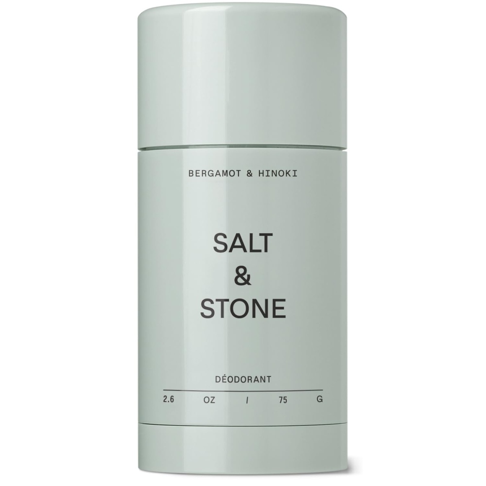 image:imageSalt amp Stone Aluminum Free Deodorant Extra Strength 48 Hour Protection for Women amp Men Made with Seaweed Extracts Niacinamide amp Prebiotics Bergamot amp HinokiBergamot Hinoki