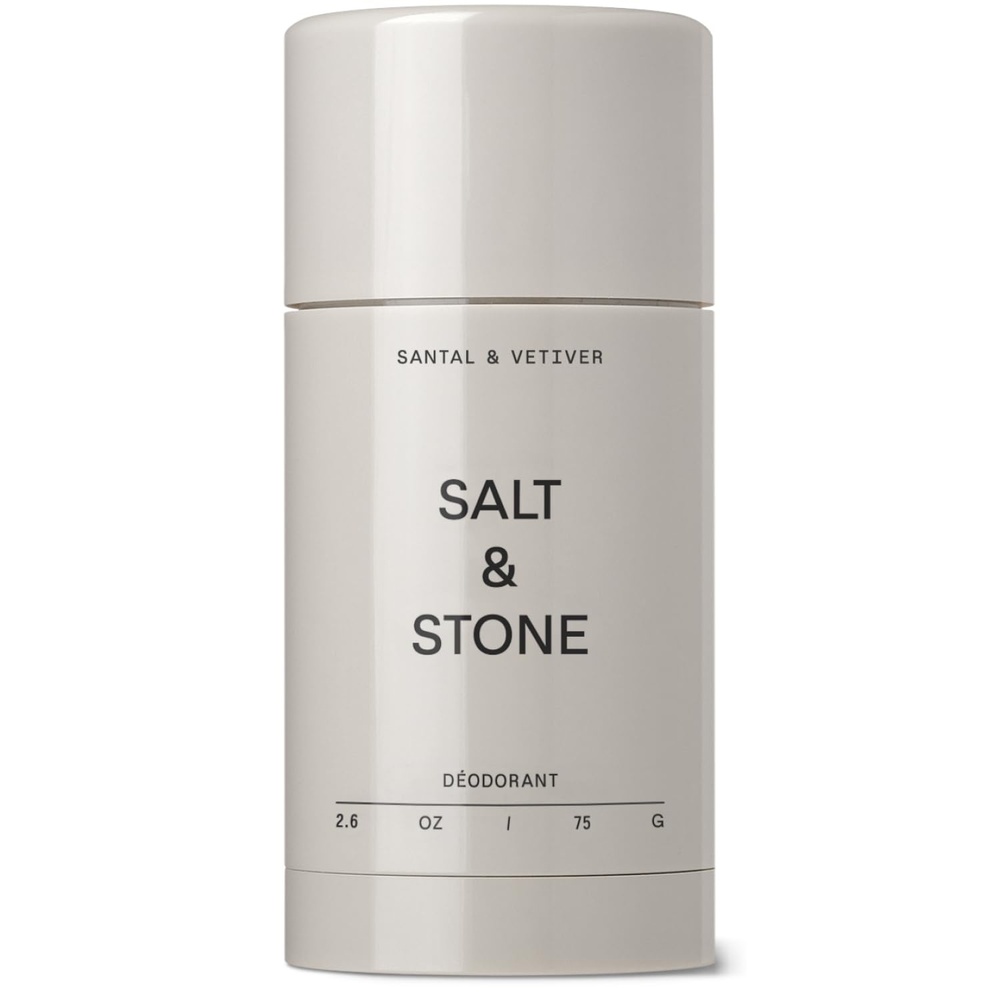 image:imageSalt amp Stone Aluminum Free Deodorant Extra Strength 48 Hour Protection for Women amp Men Made with Seaweed Extracts Niacinamide amp Prebiotics Bergamot amp HinokiSantal Vetiver