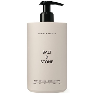 Salt & Stone Body Lotion for Women & Men | Santal & Vetiver | Hydrates, Nourishes & Softens Skin | Restores Dry Skin | Fast-Absorbing | Cruelty-Free & Vegan | 3.4 fl oz(Santal & Vetiver – 15.2 fl oz)