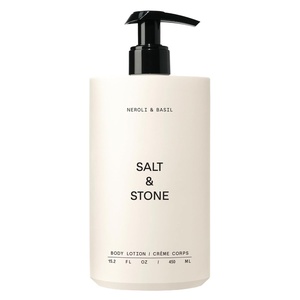Salt & Stone Body Lotion for Women & Men | Santal & Vetiver | Hydrates, Nourishes & Softens Skin | Restores Dry Skin | Fast-Absorbing | Cruelty-Free & Vegan | 3.4 fl oz(Neroli & Basil 15.2 fl oz)