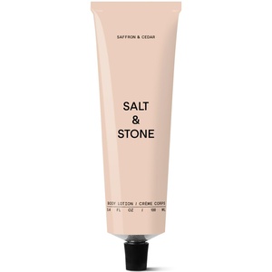Salt & Stone Body Lotion for Women & Men | Santal & Vetiver | Hydrates, Nourishes & Softens Skin | Restores Dry Skin | Fast-Absorbing | Cruelty-Free & Vegan | 3.4 fl oz(Saffron & Cedar – 3.4 fl oz)