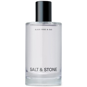 Salt & Stone Body Mist | Santal & Vetiver | Skincare Infused Hair & Body Spray for Women and Men | Hydrating Fragrance with Glycerin and Red Algae | Vegan, Cruelty Free, 3.4 fl oz(Black Rose & Oud)