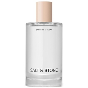 Salt & Stone Hair & Body Mist for Women & Men, Saffron & Cedar 3.4 fl oz | Body & Hair Mist, Sweet & Ambery Scented Body Spray, Gender Neutral Fragrance with Glycerin & Red Algae, Vegan, Paraben-Free(Saffron & Cedar)